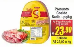 Serrano Supermercado Presunto cozido sadia oferta