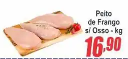 Serrano Supermercado Peito de Frango s/ Osso oferta