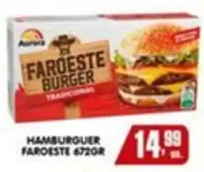 Higa's Supermercado Hambúrguer faroeste tradicional oferta