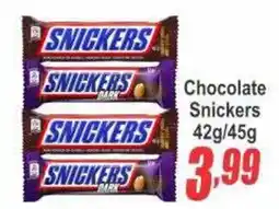 Serrano Supermercado Chocolate snickers oferta