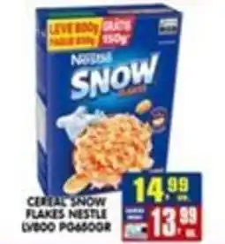 Higa's Supermercado Cereal snow flakes nestle oferta