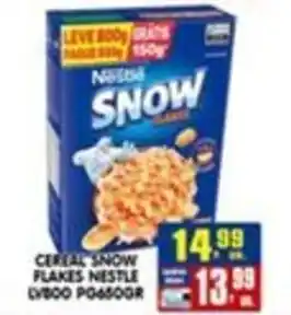 Higa's Supermercado Cereal snow flakes nestle oferta