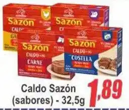 Serrano Supermercado Caldo sazón (sabores) oferta