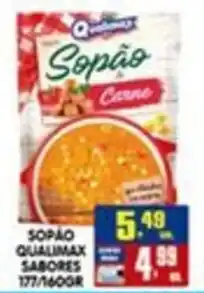 Higa's Supermercado Sopão qualimax sabor carne oferta