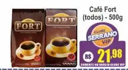 Serrano Supermercado Café Fort (todos) oferta