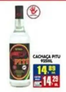 Higa's Supermercado Cachaça Pitu oferta