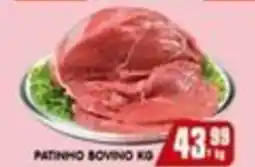 Higa's Supermercado Patinho bovino kg oferta