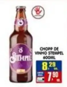 Higa's Supermercado Chopp de vinho stempel oferta