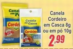 Serrano Supermercado Canela cordeiro em casca oferta