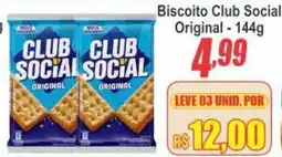 Serrano Supermercado Biscoito club social original oferta