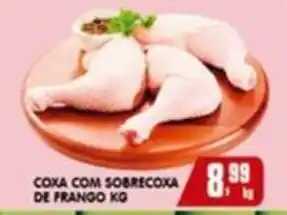 Higa's Supermercado Coxa com sobrecoxa de frango kg oferta