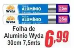 Serrano Supermercado Folha de Alumínio Wyda oferta