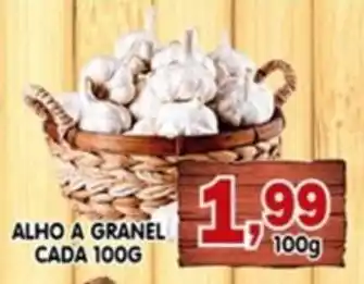 Higa's Supermercado alho a granel oferta