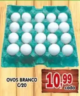 Higa's Supermercado ovos branco oferta