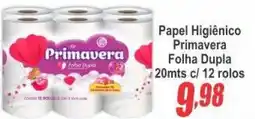 Serrano Supermercado Papel Higiênico Primavera Folha Dupla oferta