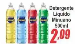 Serrano Supermercado Detergente Líquido Minuano oferta