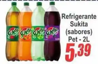 Serrano Supermercado Refrigerante Sukita (sabores) oferta
