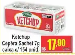 Serrano Supermercado Ketchup cepera sachet 7g oferta