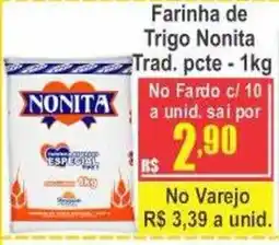 Serrano Supermercado Farinha de Trigo Nonita oferta