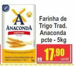 Serrano Supermercado Farinha de trigo trad. anaconda oferta