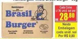 Serrano Supermercado Hambúrguer brasil burger oferta