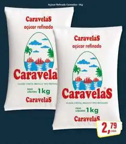 Rede Supermarket Açúcar Refinado Caravelas • 1Kg oferta