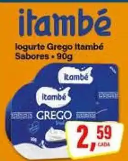 Rede Supermarket Iogurte Grego Itambé oferta