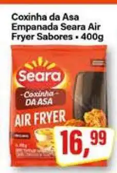 Rede Supermarket Coxinha da Asa Empanada Seara Air Fryer Sabores oferta