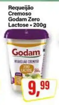 Rede Supermarket Requeijão Cremoso Godam Zero Lactose - 200g oferta