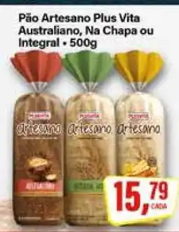 Rede Supermarket Pão Artesano Plus Vita Australiano, Na Chapa ou Integral oferta