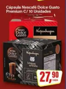 Rede Supermarket Cápsula Nescafé Dolce Gusto Premium C/ 10 Unidades oferta