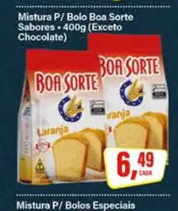 Rede Supermarket Mistura P/ Bolo Boa Sorte Sabores oferta