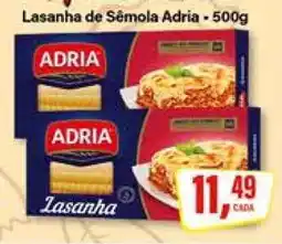 Rede Supermarket Lasanha de Sêmola Adria - 500g oferta