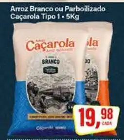 Rede Supermarket Arroz Branco ou Parboilizado Caçarola Tipo 1 - 5Kg oferta