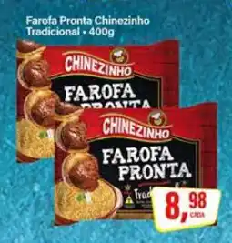 Rede Supermarket Farofa Pronta Chinezinho Tradicional - 400g oferta