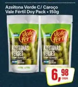 Rede Supermarket Azeitona Verde C/ Caroço Vale Fértil Doy Pack oferta