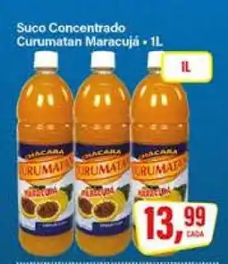 Rede Supermarket Suco Concentrado Curumatã Maracujá oferta