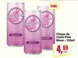 Rede Supermarket Chopp de Vinho Pink Moon - 310ml oferta