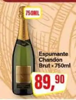 Rede Supermarket Espumante Chandon Brut 750ml oferta