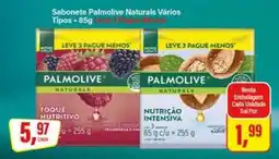 Rede Supermarket Sabonete Palmolive Naturals Vários Tipos oferta