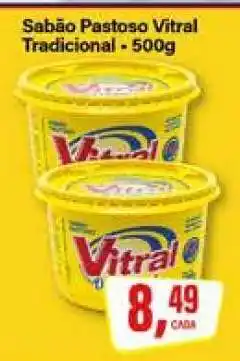 Rede Supermarket Sabão Pastoso Vitral Tradicional - 500g oferta