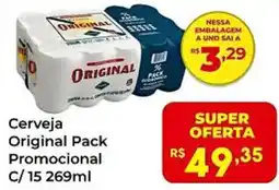 Semar Supermercado Cerveja original pack promocional oferta