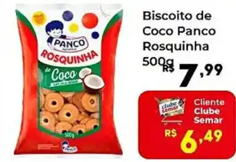 Biscoito de Coco Panco Rosquinha