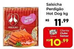 Semar Supermercado Salsicha Perdigão Hot Dog oferta