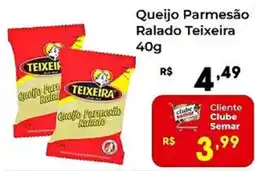 Semar Supermercado Queijo Parmesão Ralado Teixeira oferta