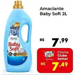 Semar Supermercado Amaciantes baby soft oferta