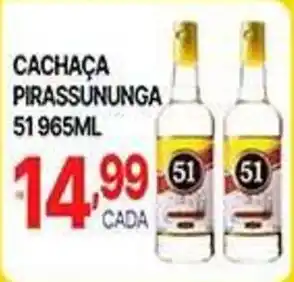Cachaça pirassununga 51