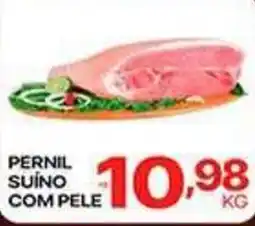 Supermercados Santa Helena Pernil suíno com pele oferta