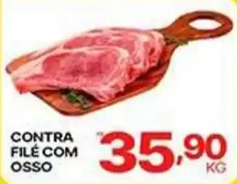 Supermercados Santa Helena Contra filé com osso oferta
