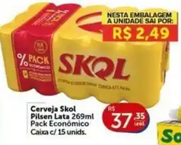 Pires Cerveja Skol Pilsen Lata oferta